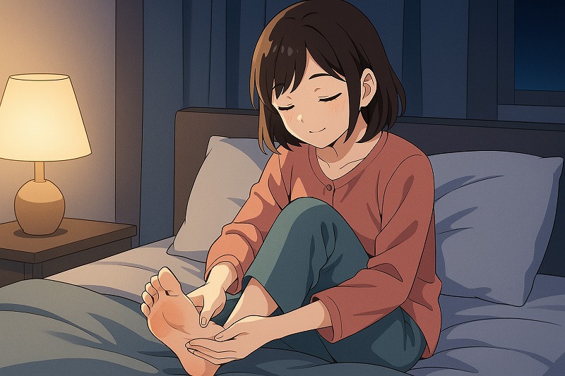 一瞬で寝る方法とツボを完全解説|快眠に効く基本ポイントと実践ガイド