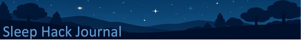 Sleep Hack Journal